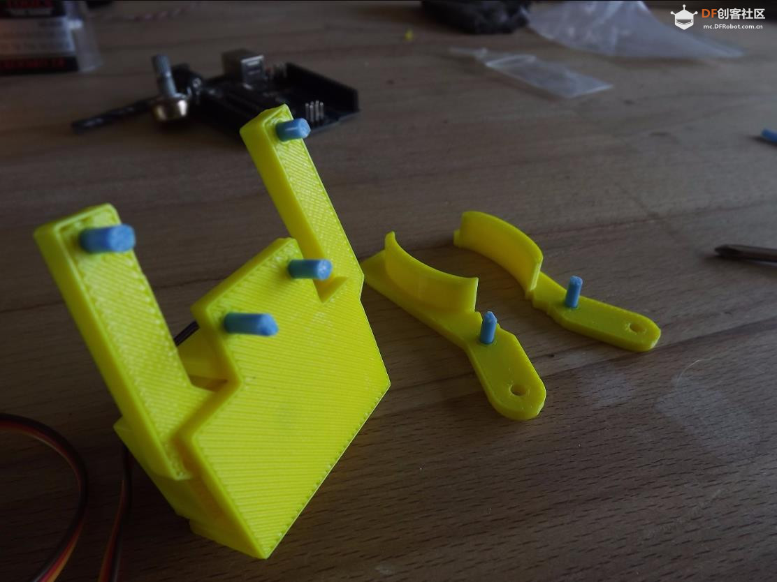【Arduino 动手做】The Claw：3D 打印的机器人爪子图21