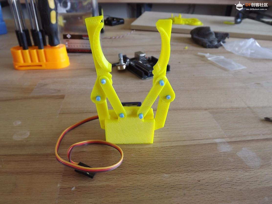 【Arduino 动手做】The Claw：3D 打印的机器人爪子图23