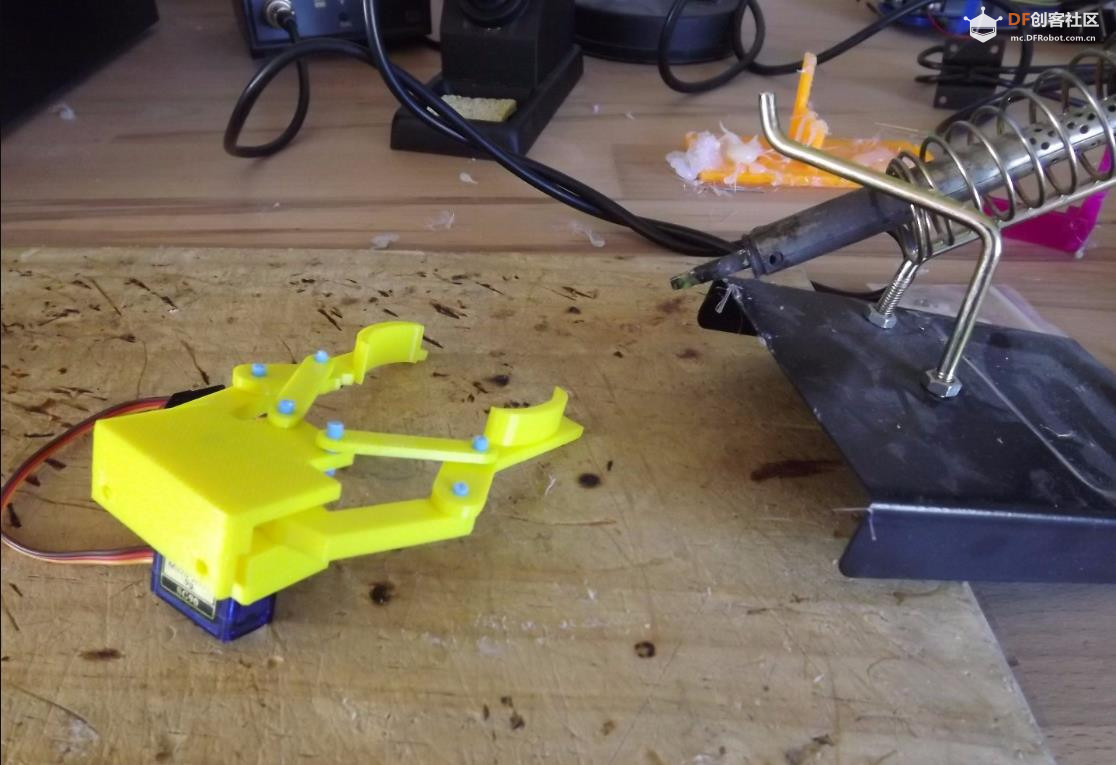 【Arduino 动手做】The Claw：3D 打印的机器人爪子图24