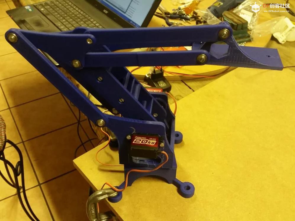 【Arduino 动手做】3D打印的机械臂 Remix图2