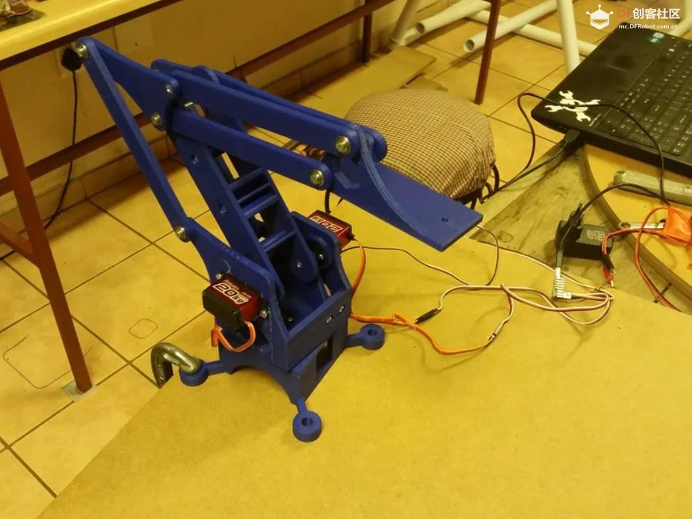【Arduino 动手做】3D打印的机械臂 Remix图1