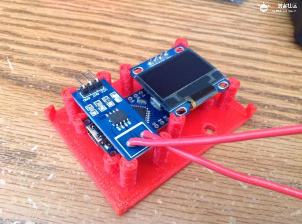 【Arduino 动手做】3D 打印 Arduino OLED 电表图1