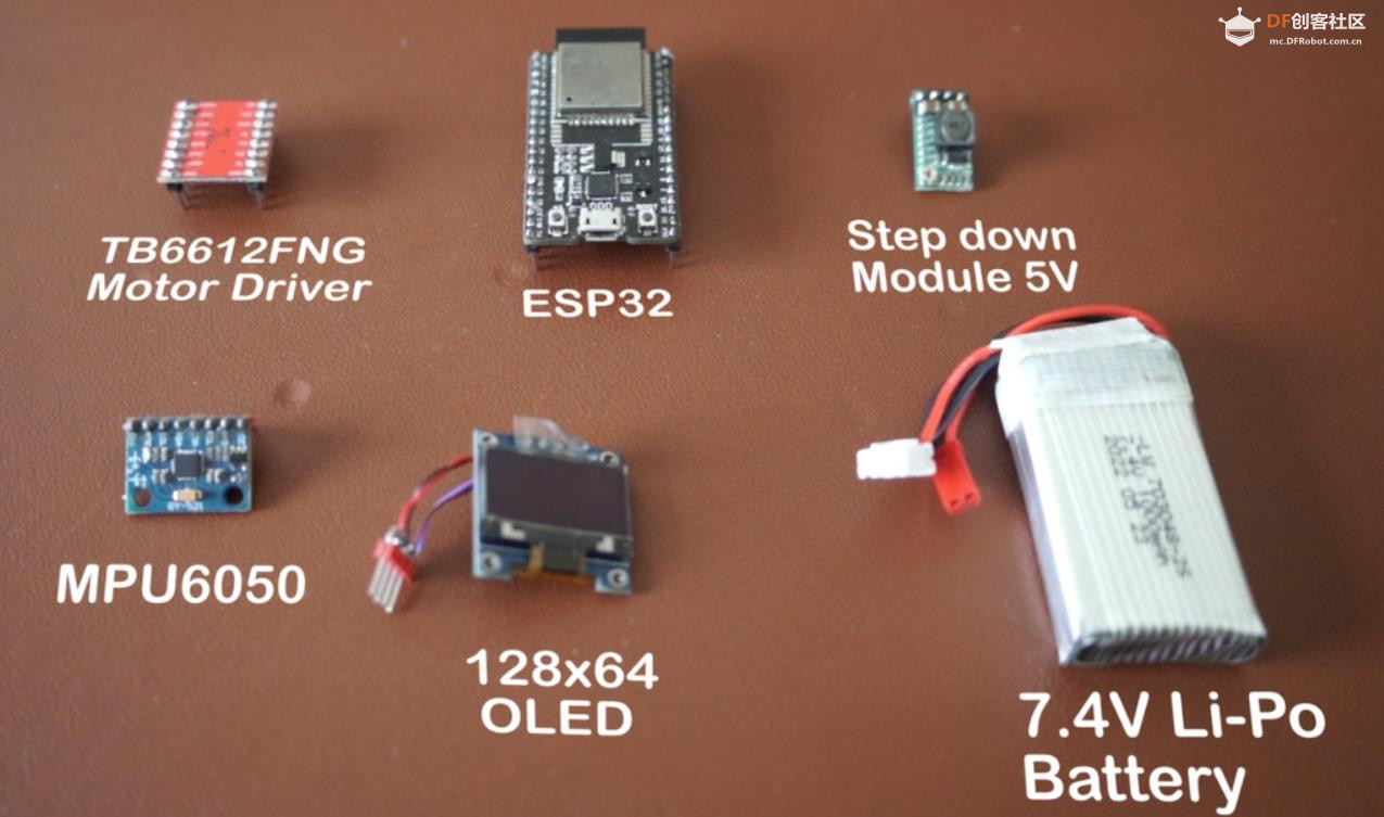 【Arduino 动手做】带有 ESP32 和 FreeRTOS 的微型桌面机器人图1