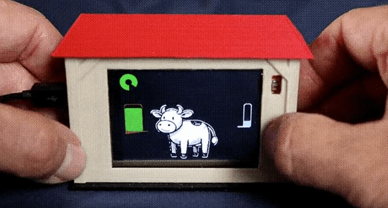 【Arduino 动手做】可爱的 Tamagotchi 电子宠物牛图1
