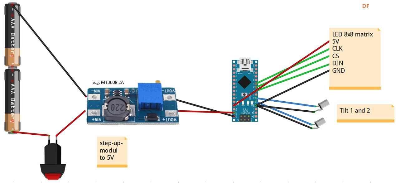 【Arduino 动手做】摇动电子骰子图1