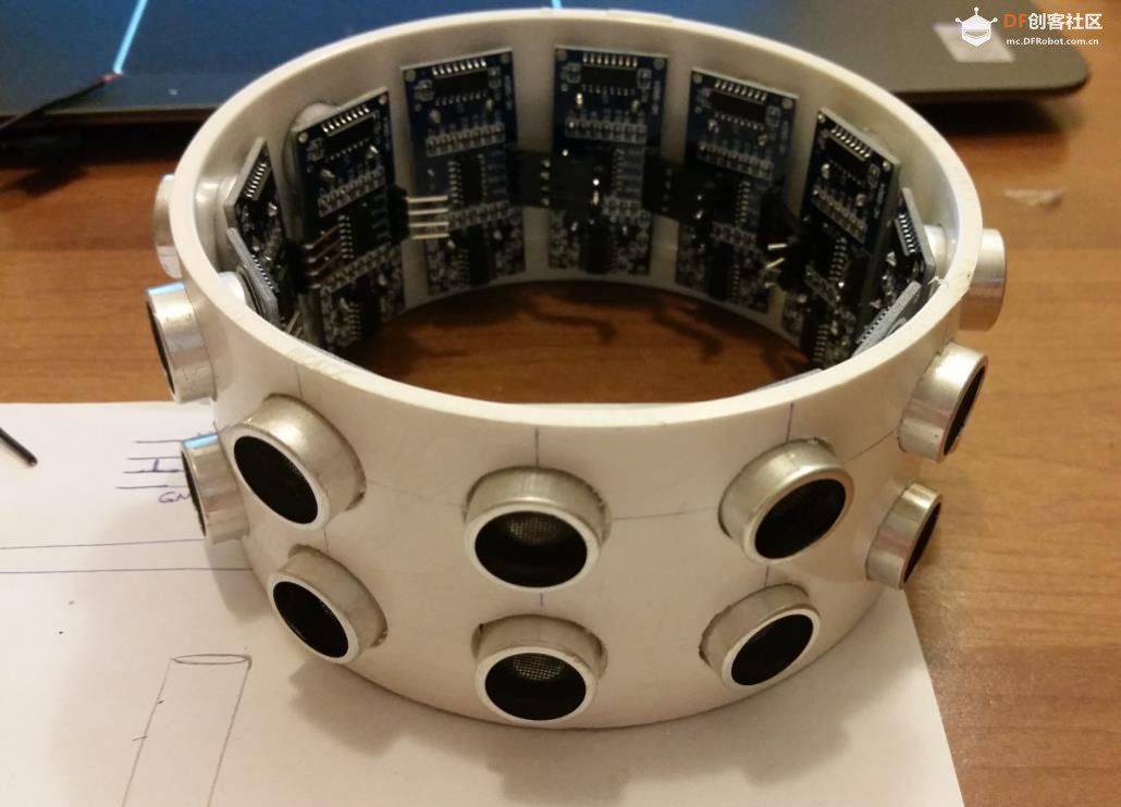 【Arduino 动手做】构建全方位声纳矩阵 让机器人感知环境图2