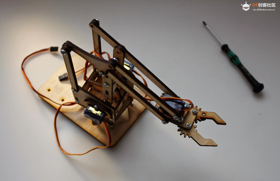 【Arduino 动手做】MeArm - 构建可破解的机器人手臂 v0.3版本图5