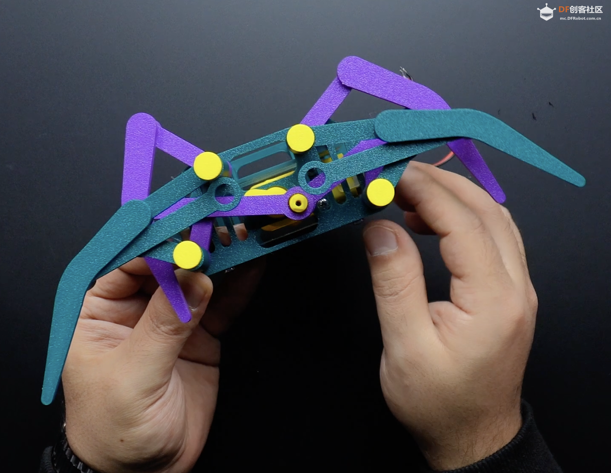 【Arduino 动手做】令人惊叹的 Octopod 风格的八足机器人图3