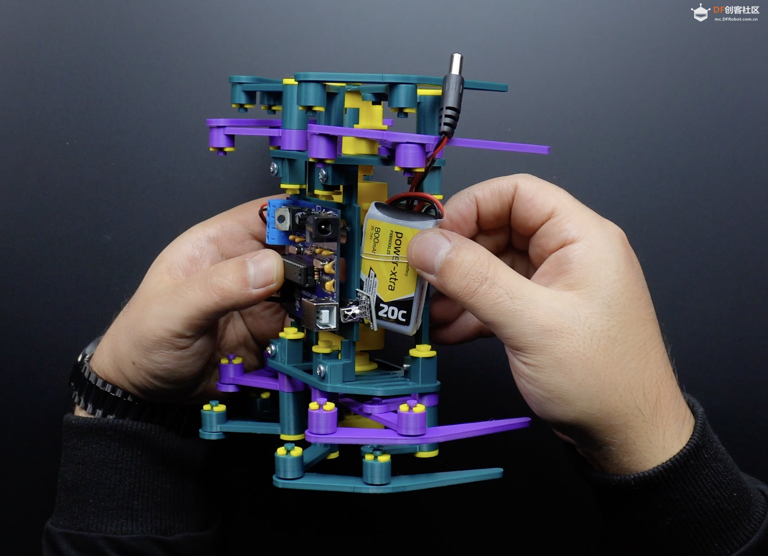 【Arduino 动手做】令人惊叹的 Octopod 风格的八足机器人图6