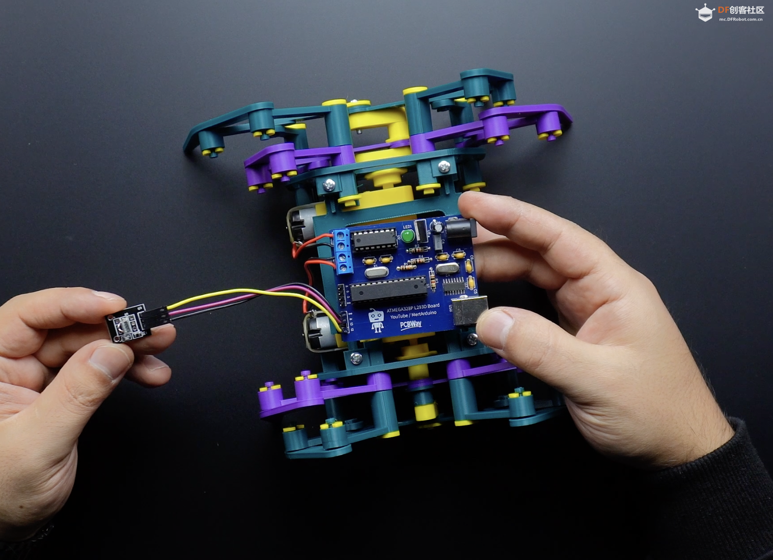 【Arduino 动手做】令人惊叹的 Octopod 风格的八足机器人图8