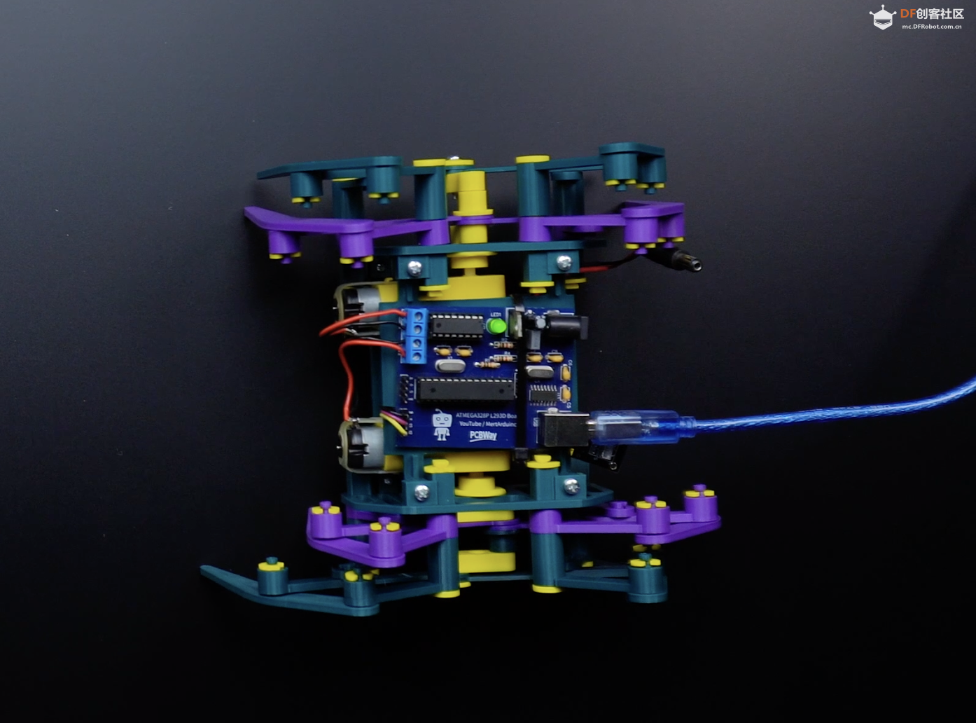 【Arduino 动手做】令人惊叹的 Octopod 风格的八足机器人图3