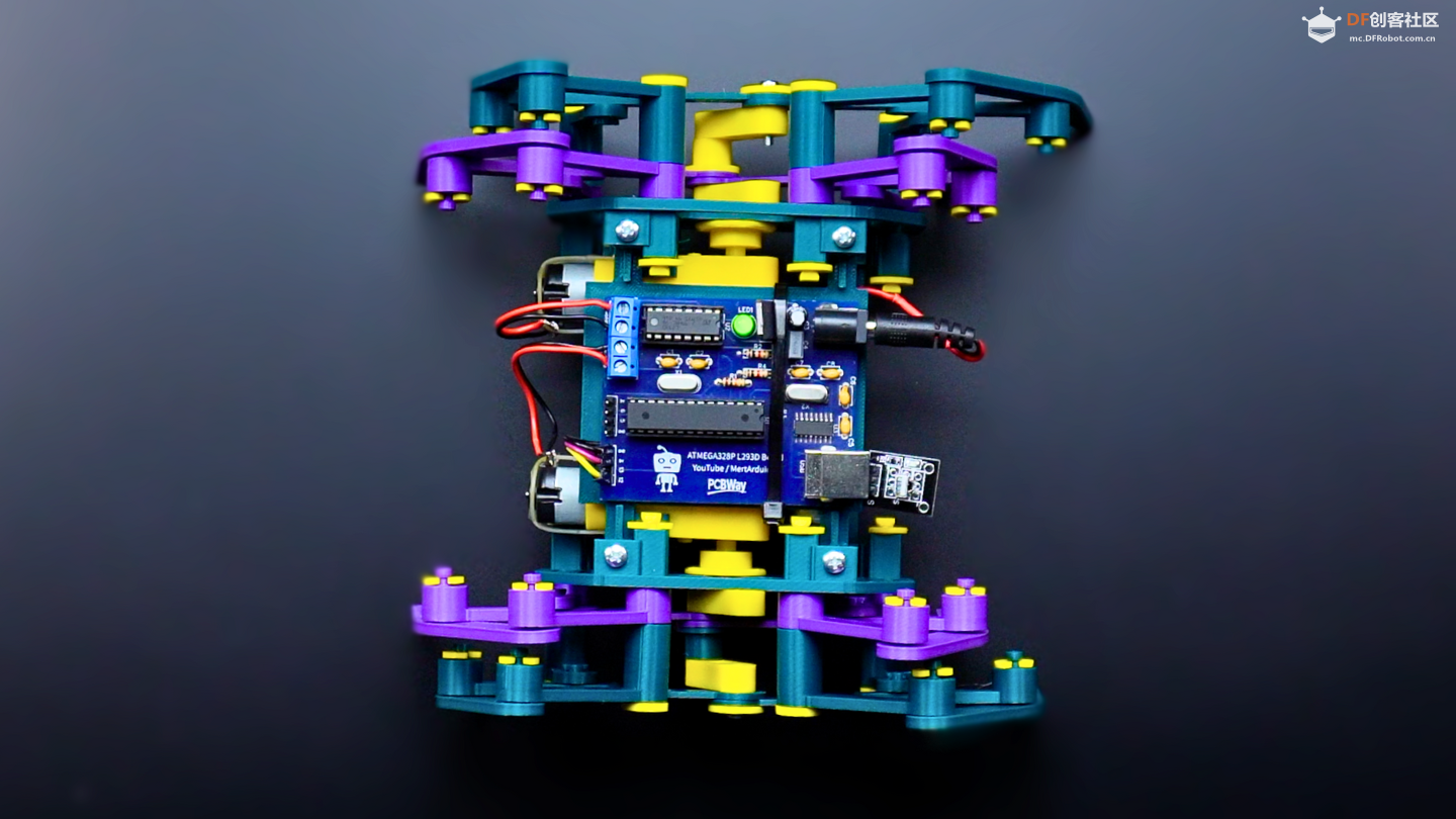 【Arduino 动手做】令人惊叹的 Octopod 风格的八足机器人图2