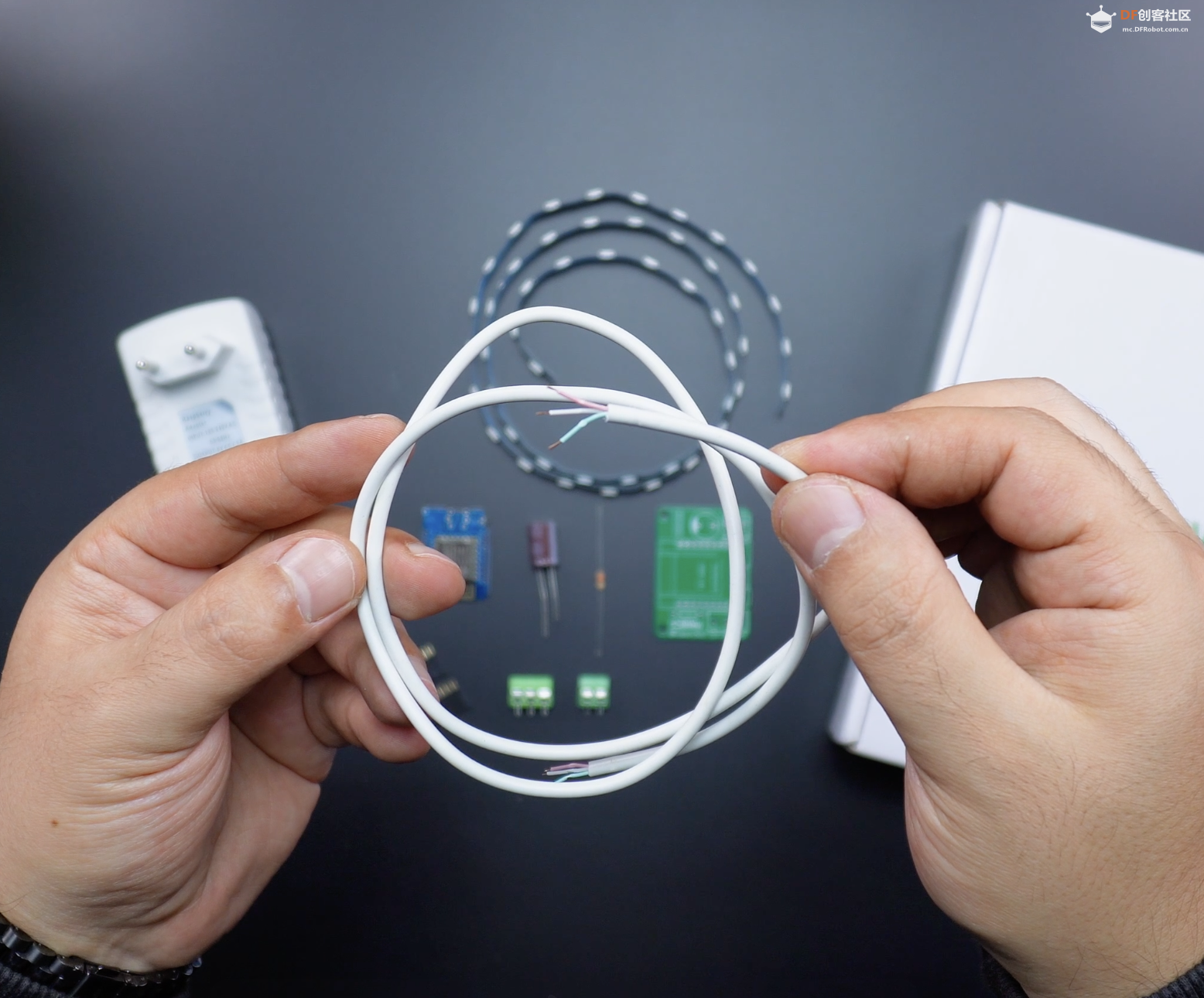 【Arduino 动手做】WLED 装饰骷髅头 LED 照明 （WS2812）图2