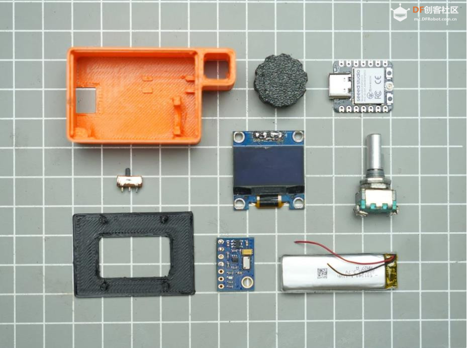 【Arduino 动手做】使用 ESP32 的紧凑型气压温度高度计图1