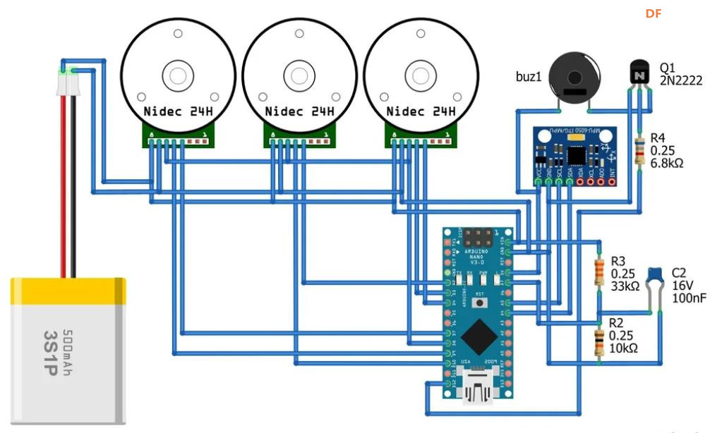 【Arduino 动手做】 使用陀螺仪传感器的自平衡魔方体图1