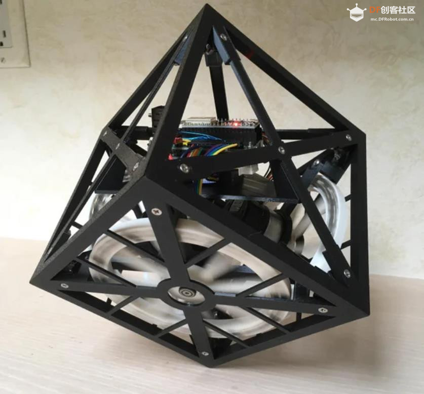【Arduino 动手做】 使用陀螺仪传感器的自平衡魔方体图3