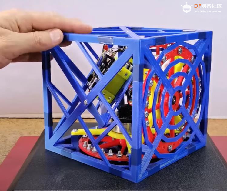 【Arduino 动手做】 使用陀螺仪传感器的自平衡魔方体图1