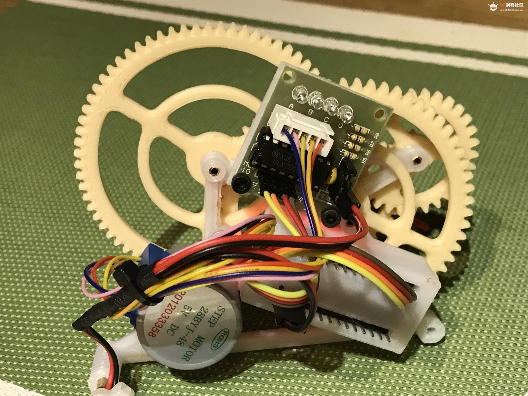 【Arduino 动手做】视觉上非常有趣的3D打印齿轮时钟图8
