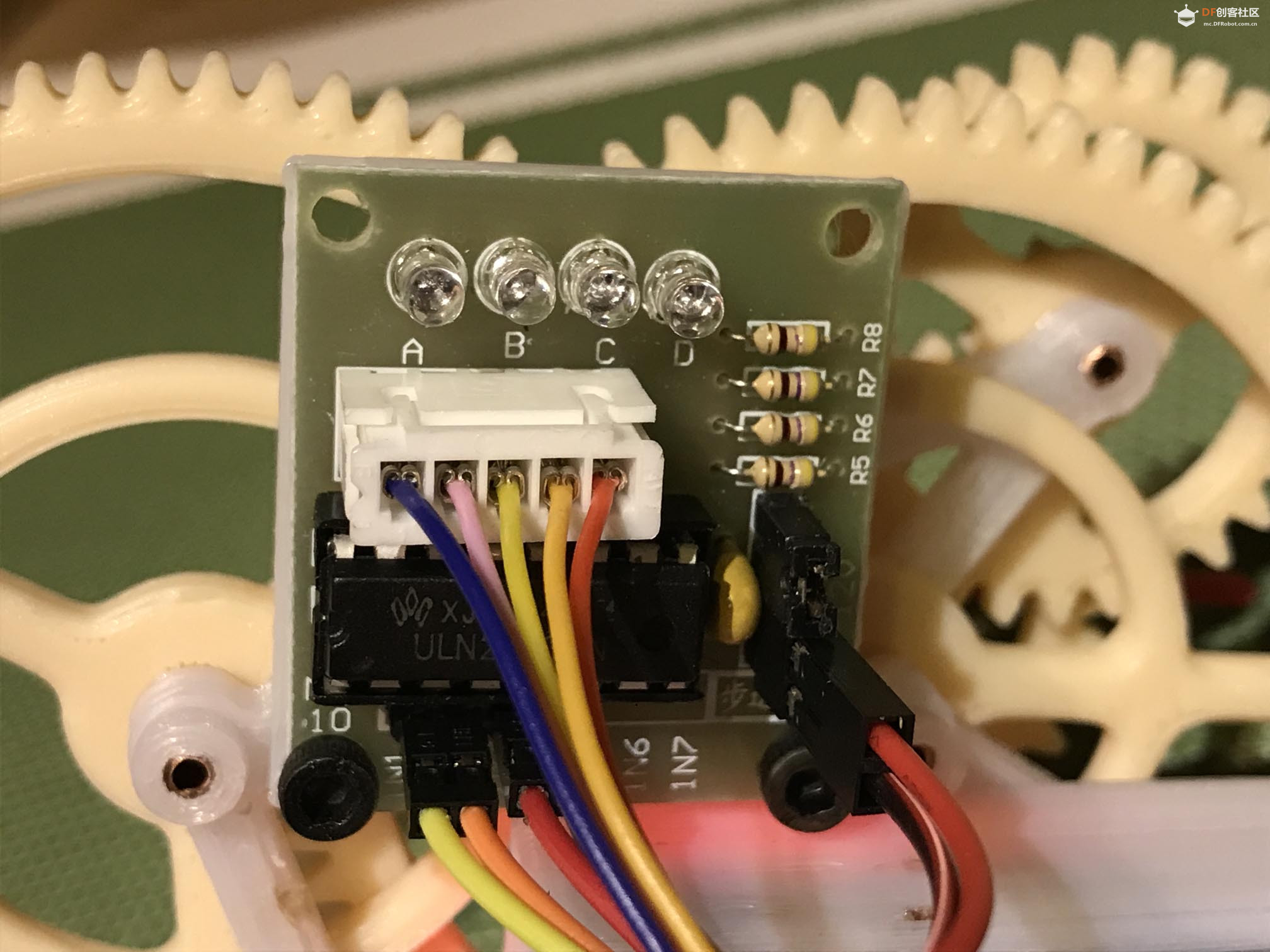 【Arduino 动手做】视觉上非常有趣的3D打印齿轮时钟图10