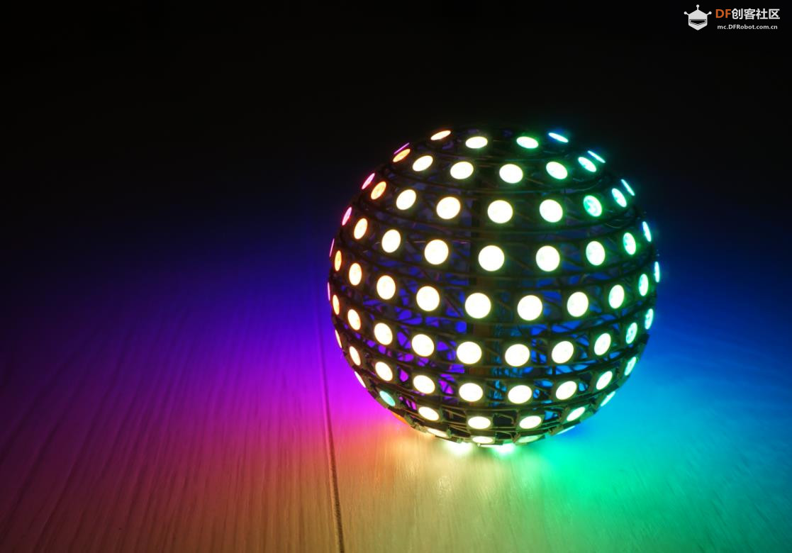 【Arduino 动手做】自由形态 LED 球形灯图2