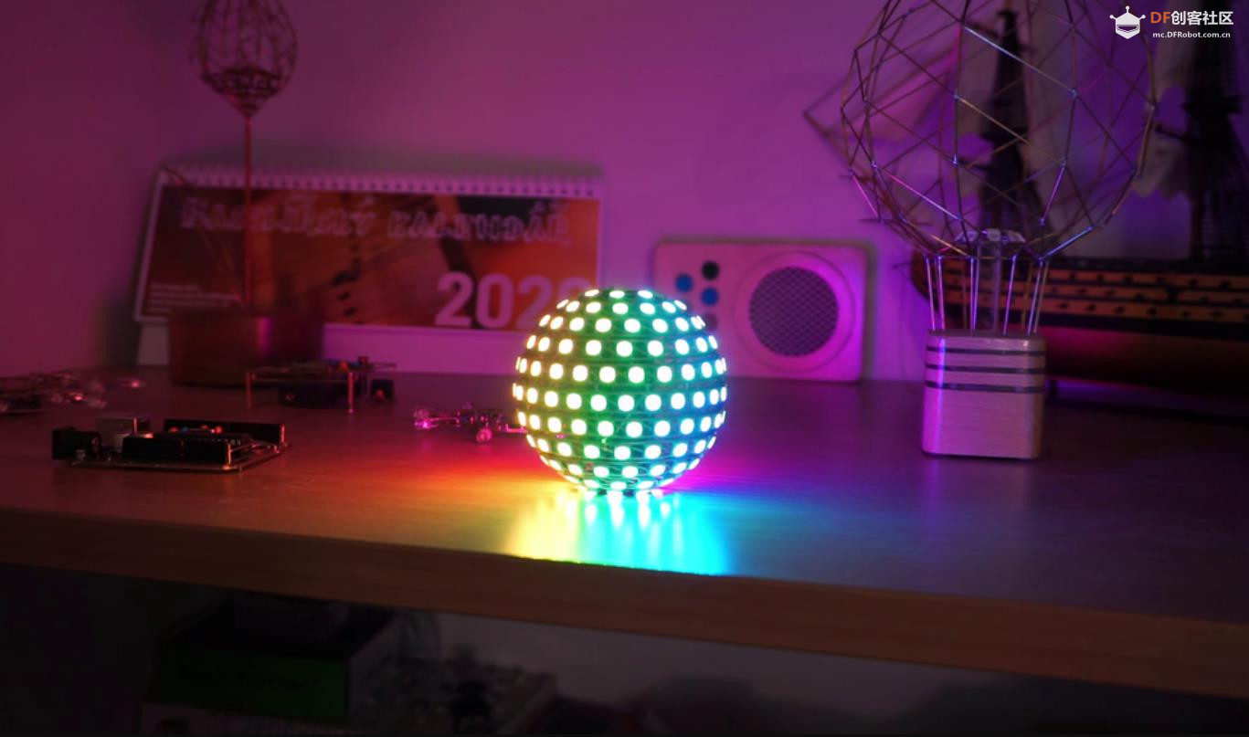 【Arduino 动手做】自由形态 LED 球形灯图4