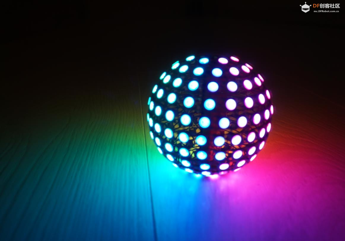 【Arduino 动手做】自由形态 LED 球形灯图2