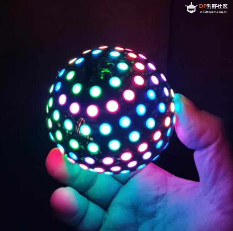 【Arduino 动手做】自由形态 LED 球形灯图1