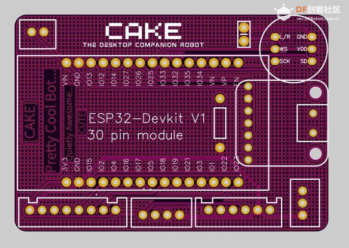 【Arduino 动手做】CAKE：打造一个可爱的桌面伴侣机器人图1