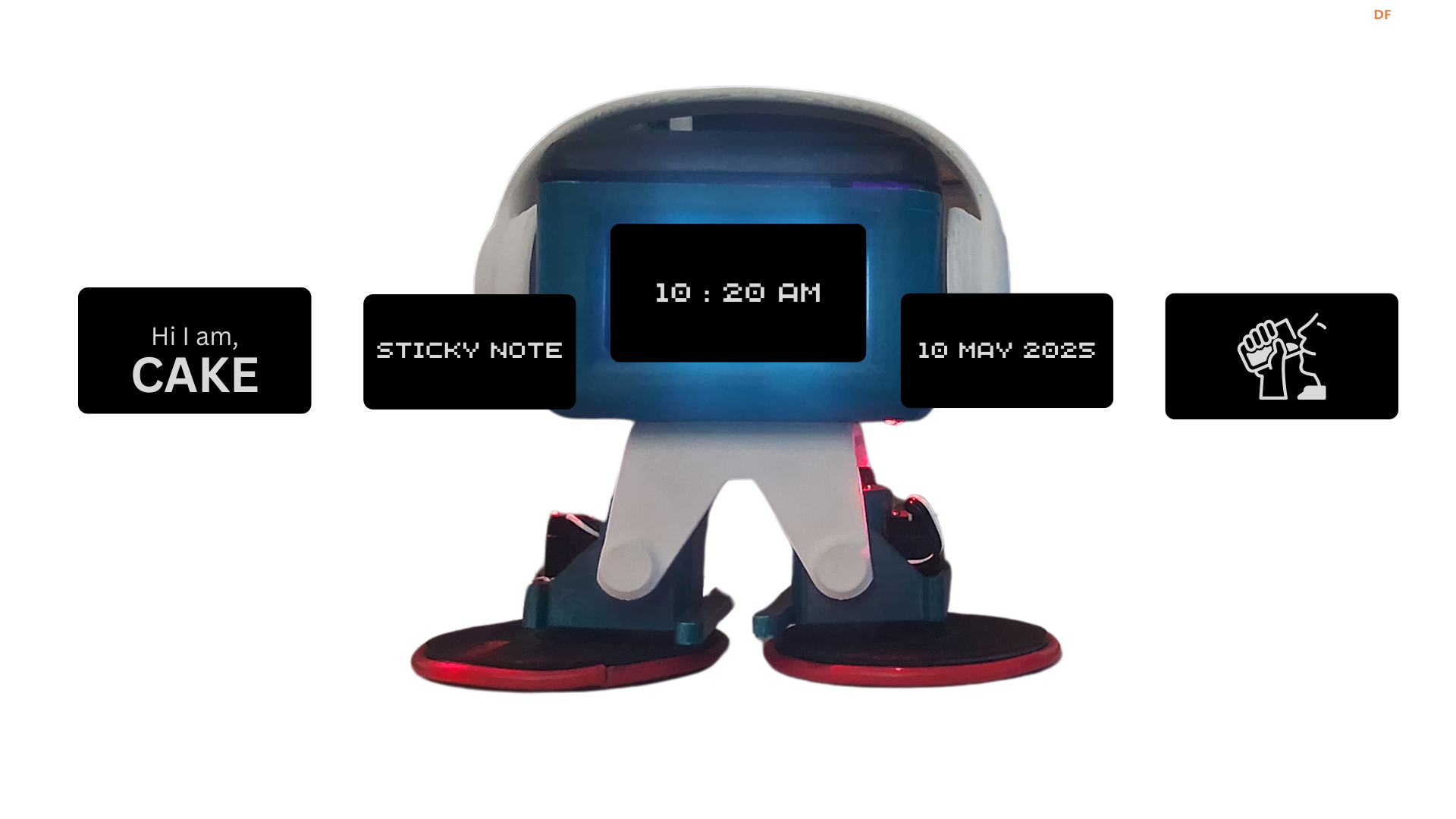 【Arduino 动手做】CAKE：打造一个可爱的桌面伴侣机器人图1
