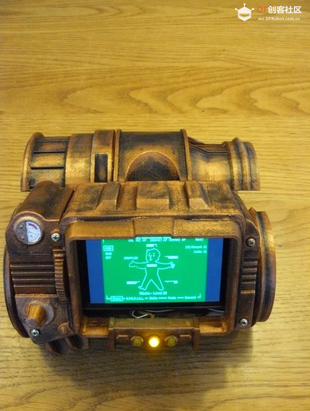 【Arduino 动手做】Pip-boy 3000 腕戴式个人信息处理终端图2