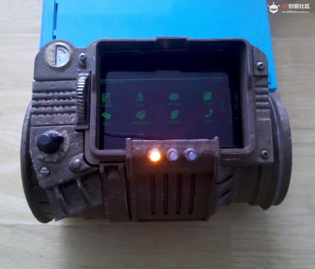 【Arduino 动手做】Pip-boy 3000 腕戴式个人信息处理终端图3
