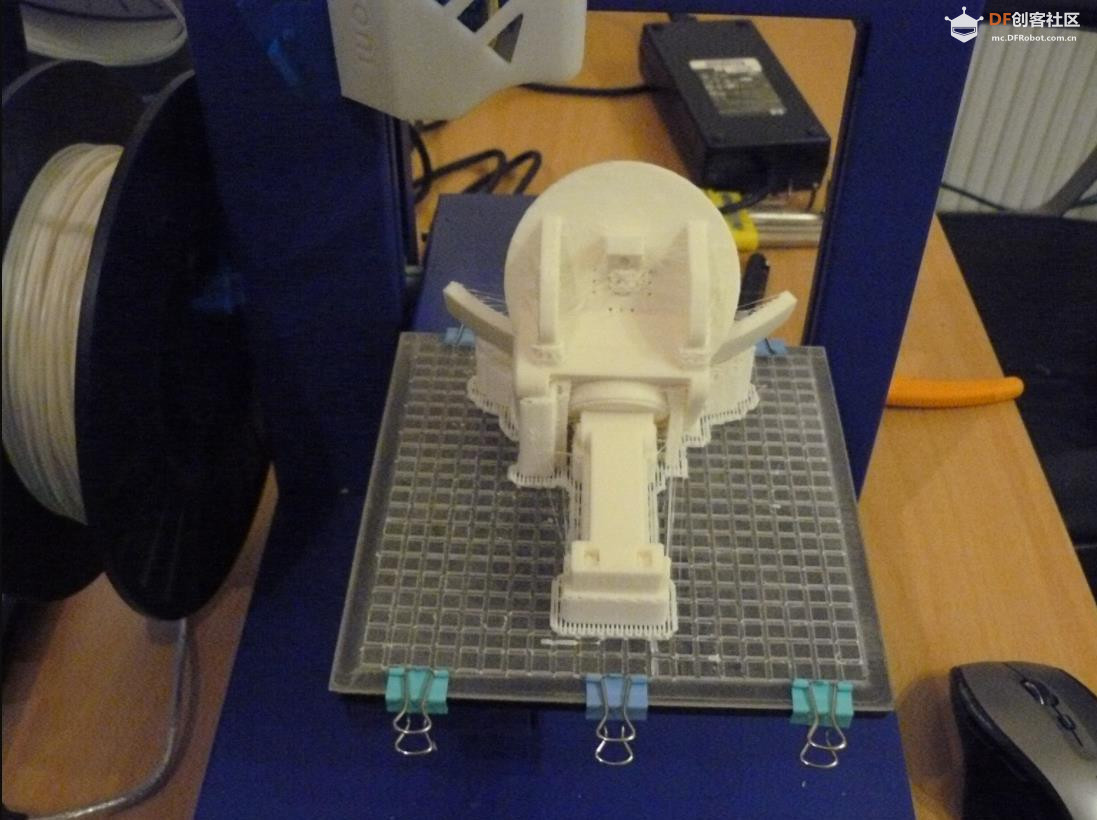 【Arduino 动手做】天花板上的 GlaDOS 四轴机器人吊臂灯图5