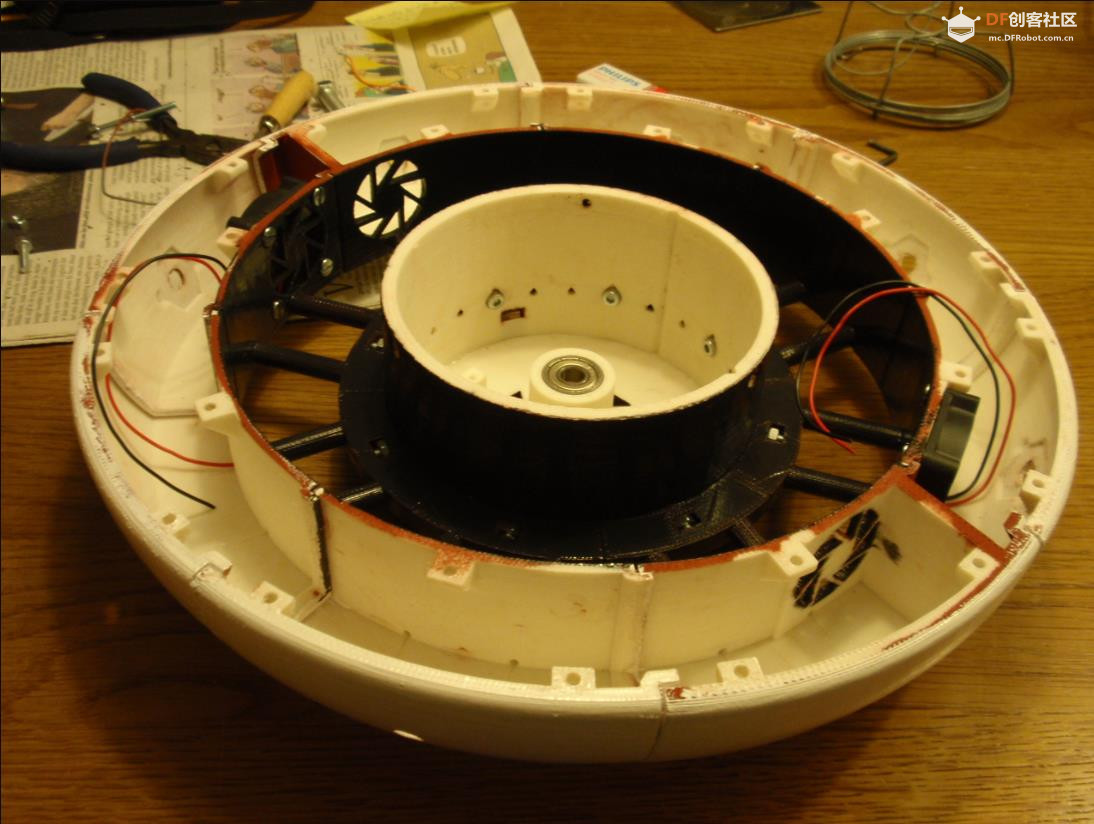 【Arduino 动手做】天花板上的 GlaDOS 四轴机器人吊臂灯图6