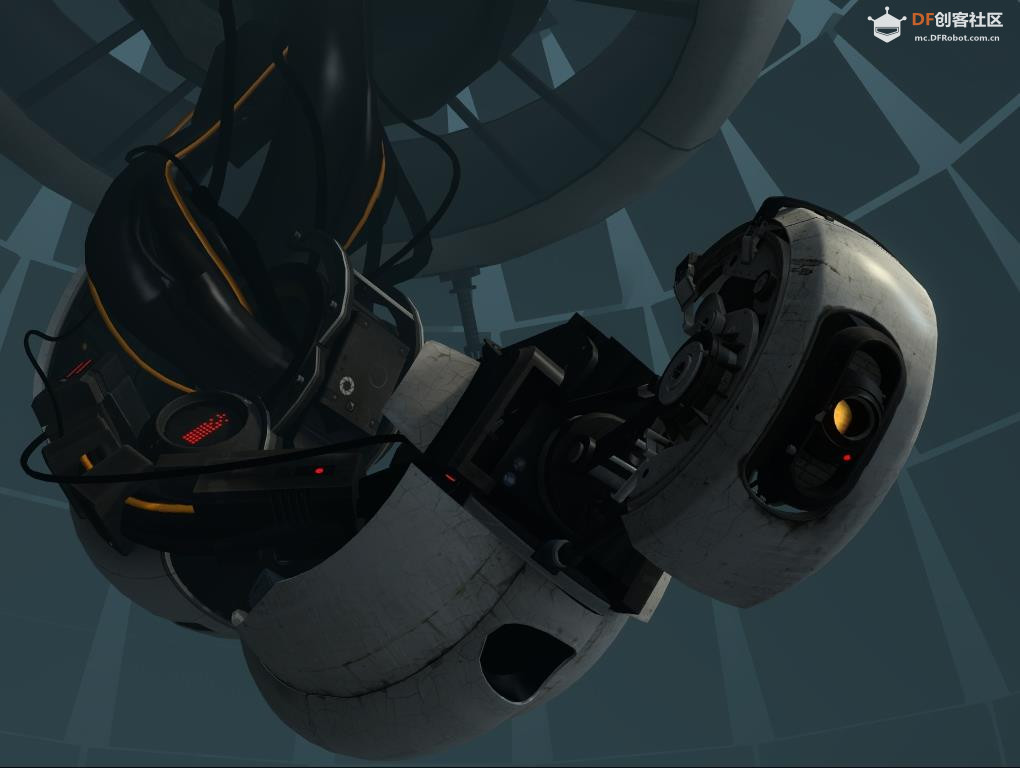 【Arduino 动手做】天花板上的 GlaDOS 四轴机器人吊臂灯图6