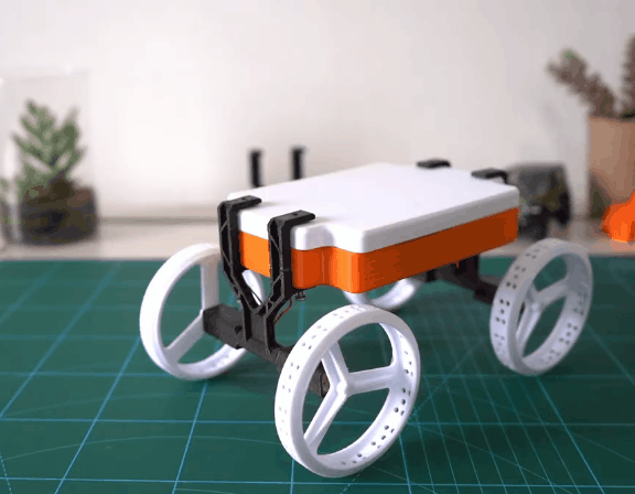 【Arduino 动手做】超级酷的Cube 漫游者行星探测车机器人图1
