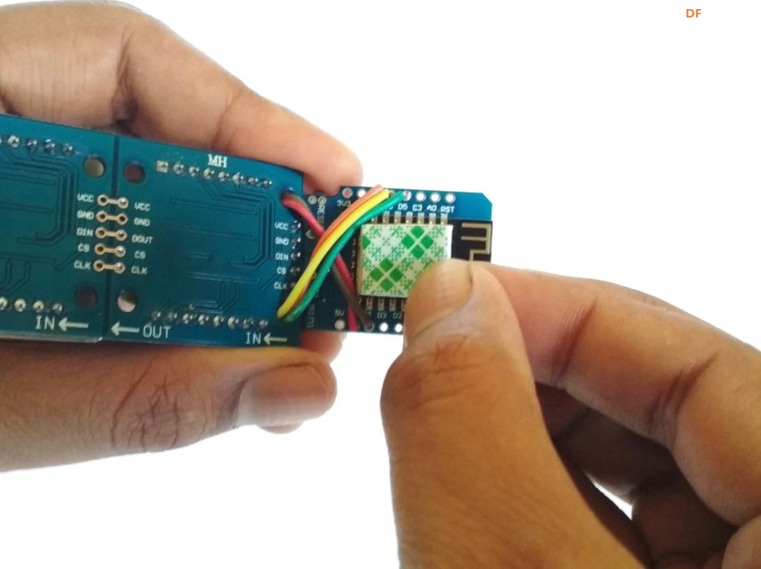 【Arduino 动手做】使用 ESP8266 的物联网智能点阵屏时钟图1