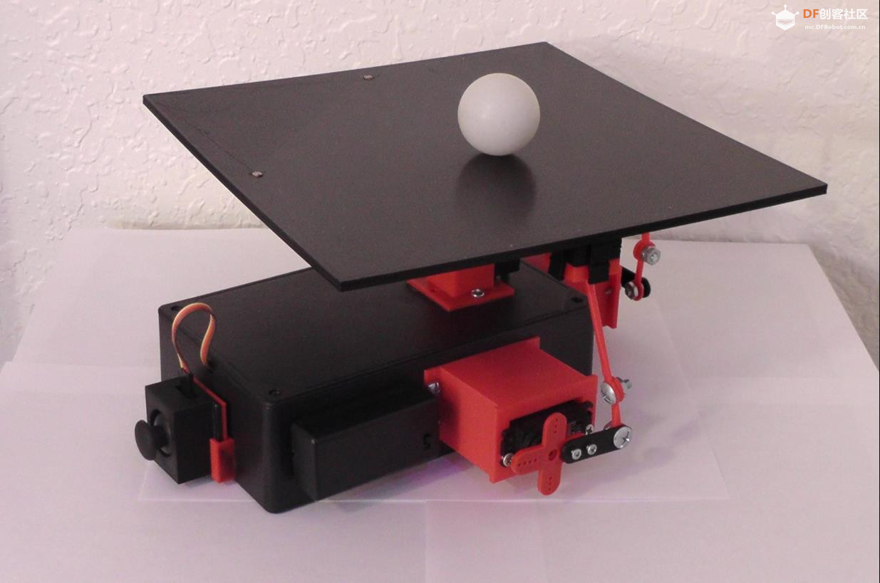 【Arduino 动手做】可以用伺服器控制的盘子 : 平衡板游戏图1