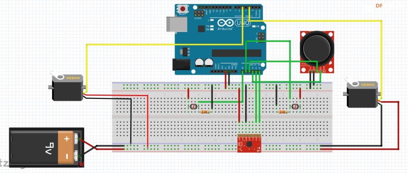 【Arduino 动手做】可以用伺服器控制的盘子 : 平衡板游戏图1