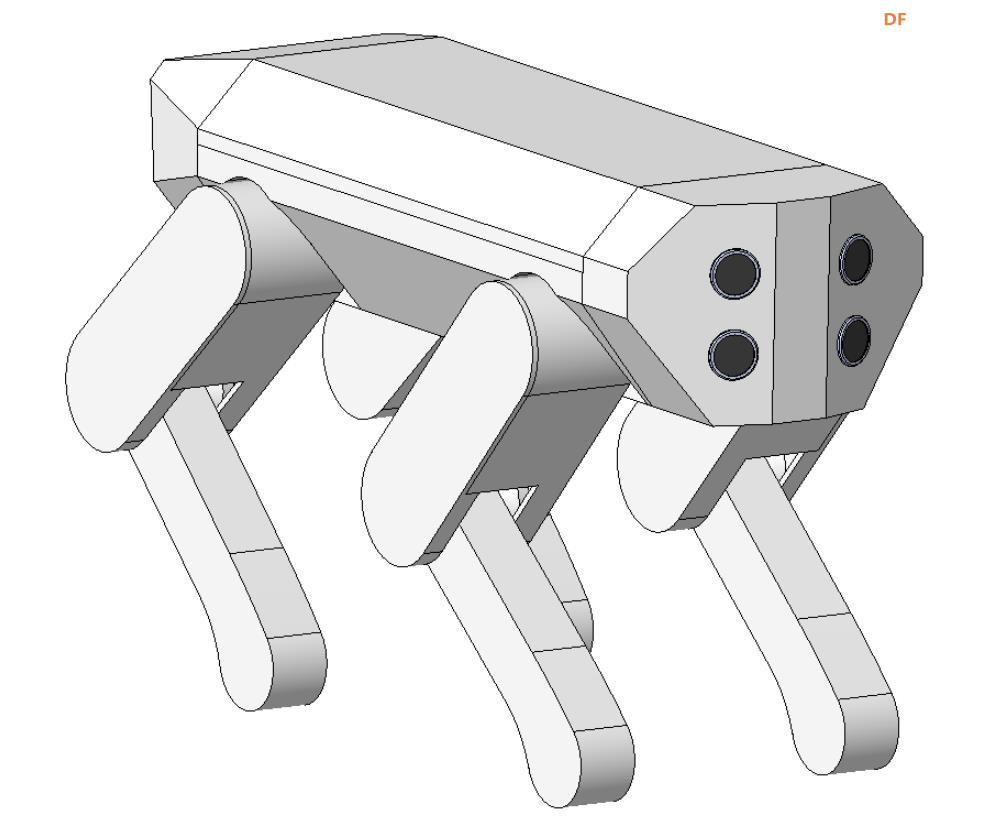 【Arduino 动手做】GoodBoy - 3D 打印 Arduino 机器狗图2