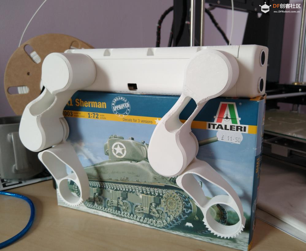 【Arduino 动手做】GoodBoy - 3D 打印 Arduino 机器狗图2
