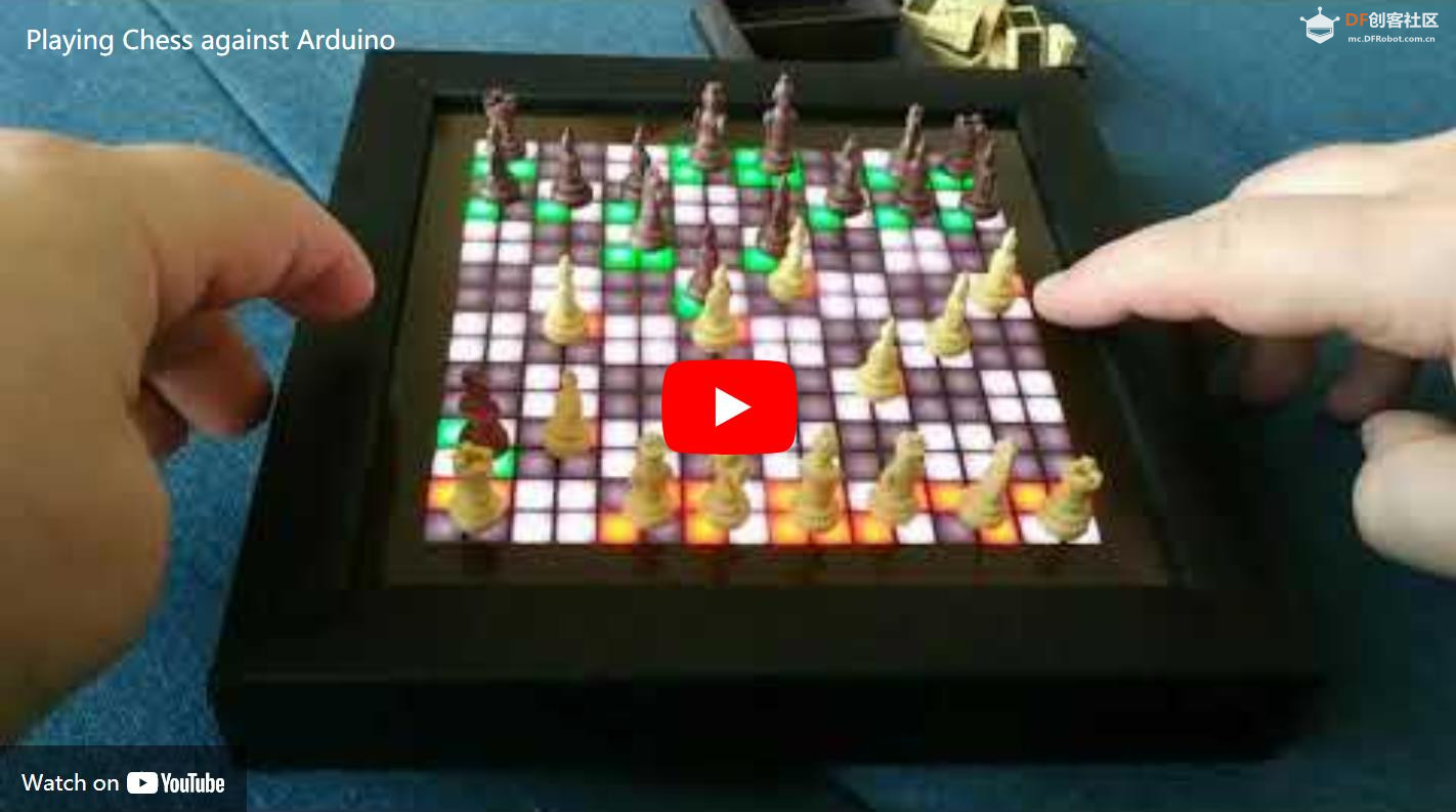 【Arduino 动手做】脑洞大开：与Arduino下国际象棋图3