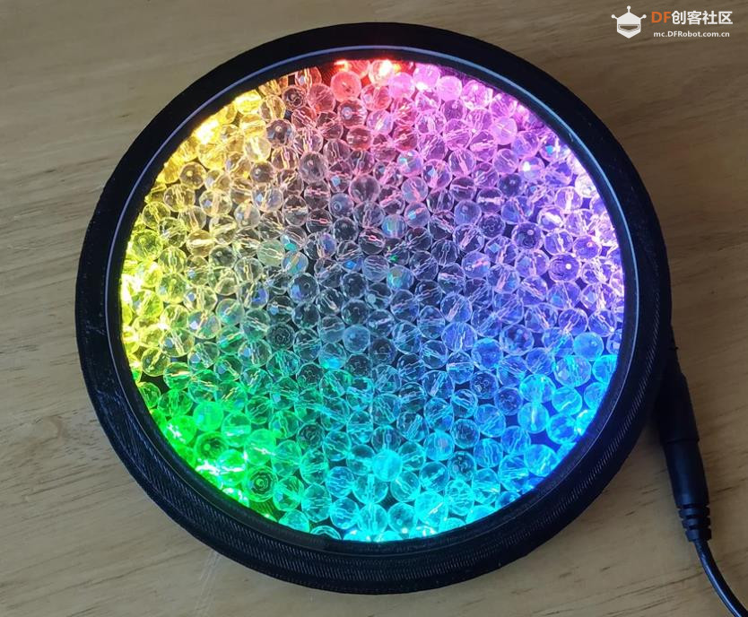 【Arduino 动手做】使用水晶玻璃珠和RGB LED的万花筒图1