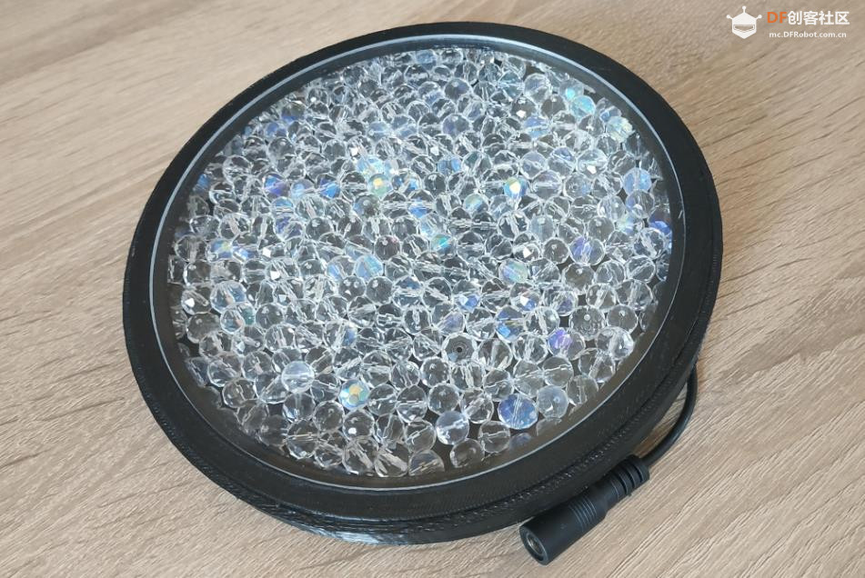 【Arduino 动手做】使用水晶玻璃珠和RGB LED的万花筒图12