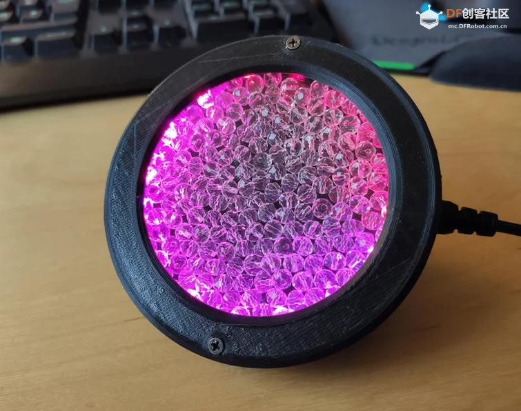 【Arduino 动手做】使用水晶玻璃珠和RGB LED的万花筒图1