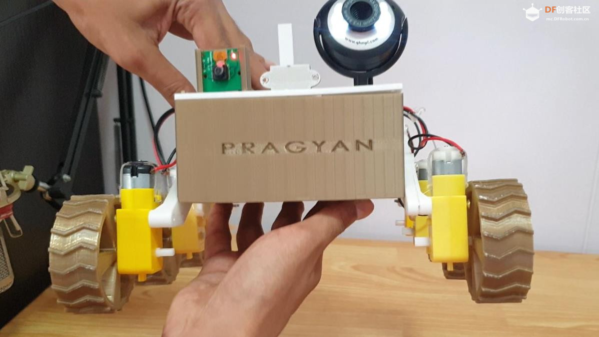 【Arduino 动手做】月神3号物联网视频月球车图3