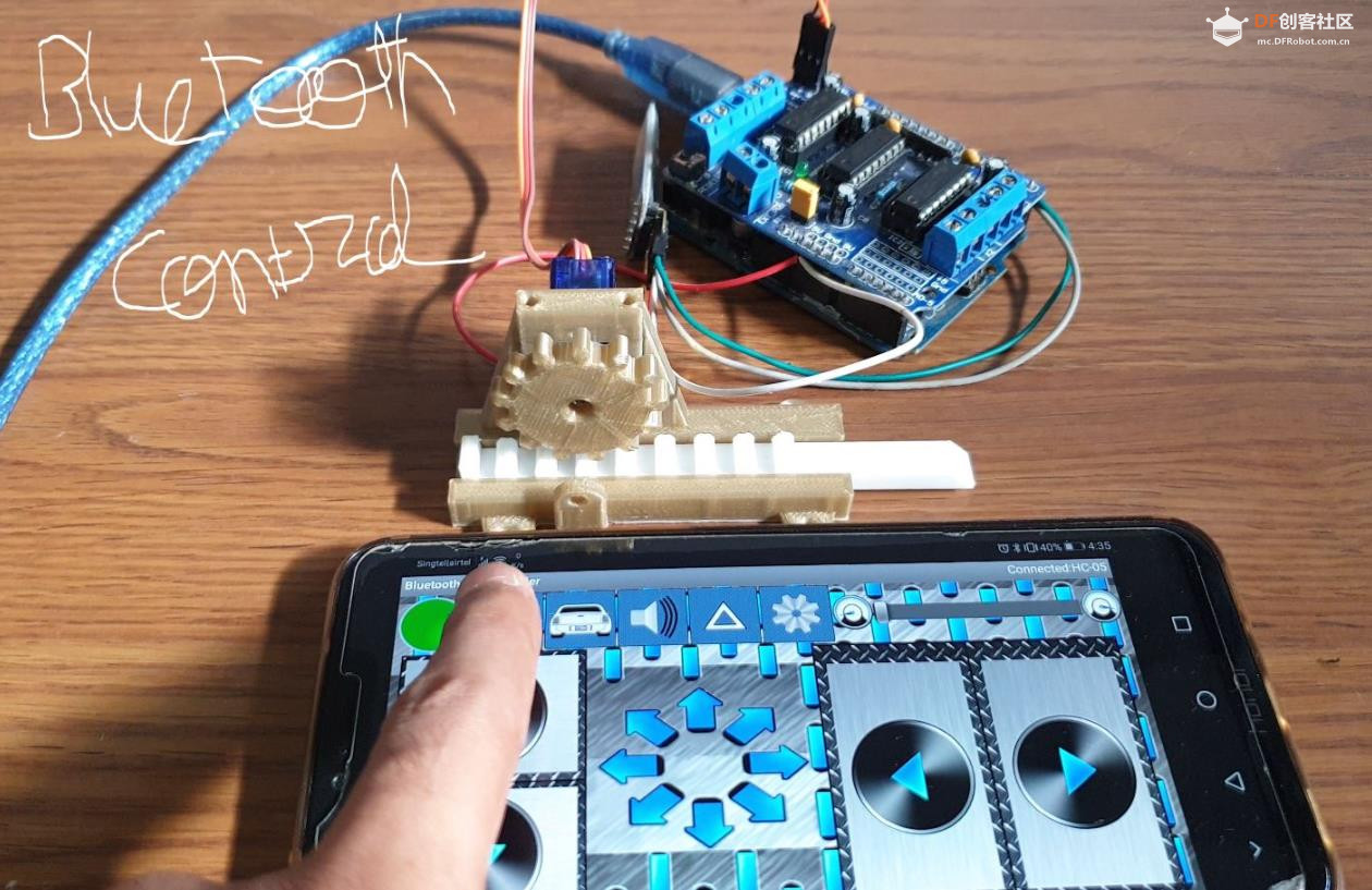 【Arduino 动手做】月神3号物联网视频月球车图2