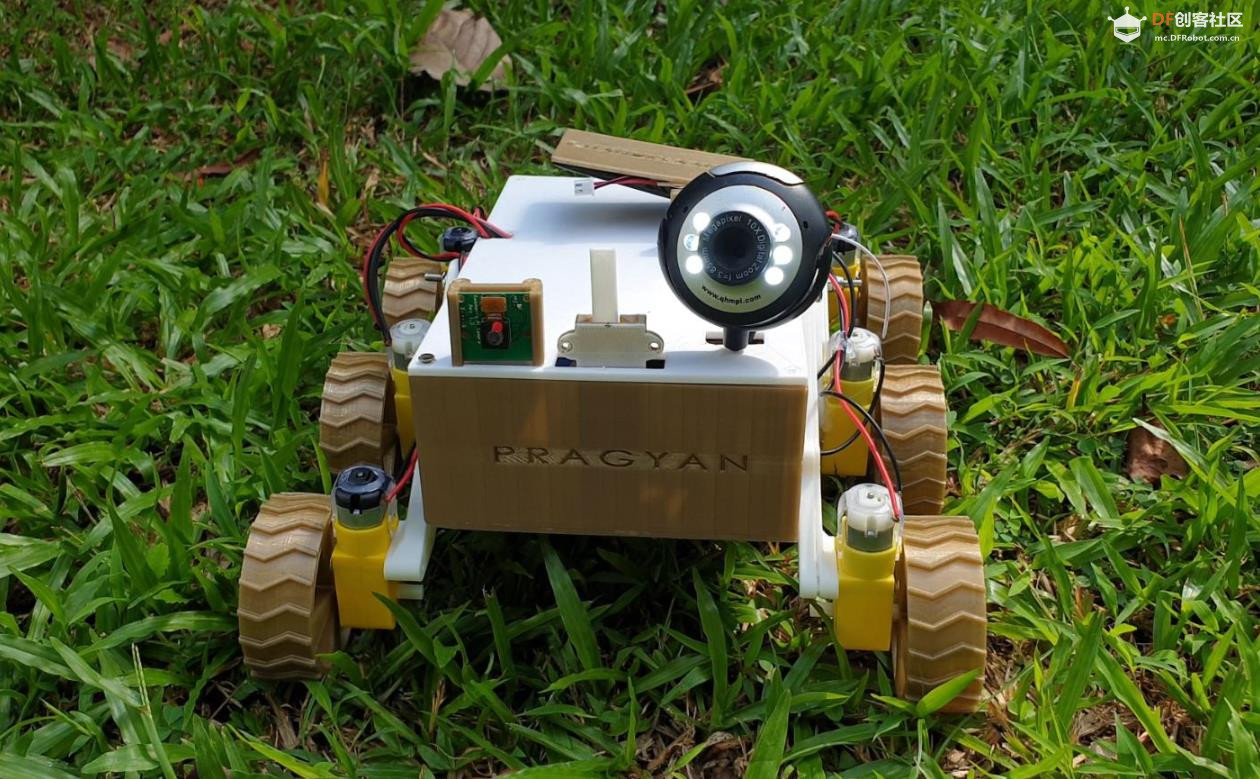 【Arduino 动手做】月神3号物联网视频月球车图1