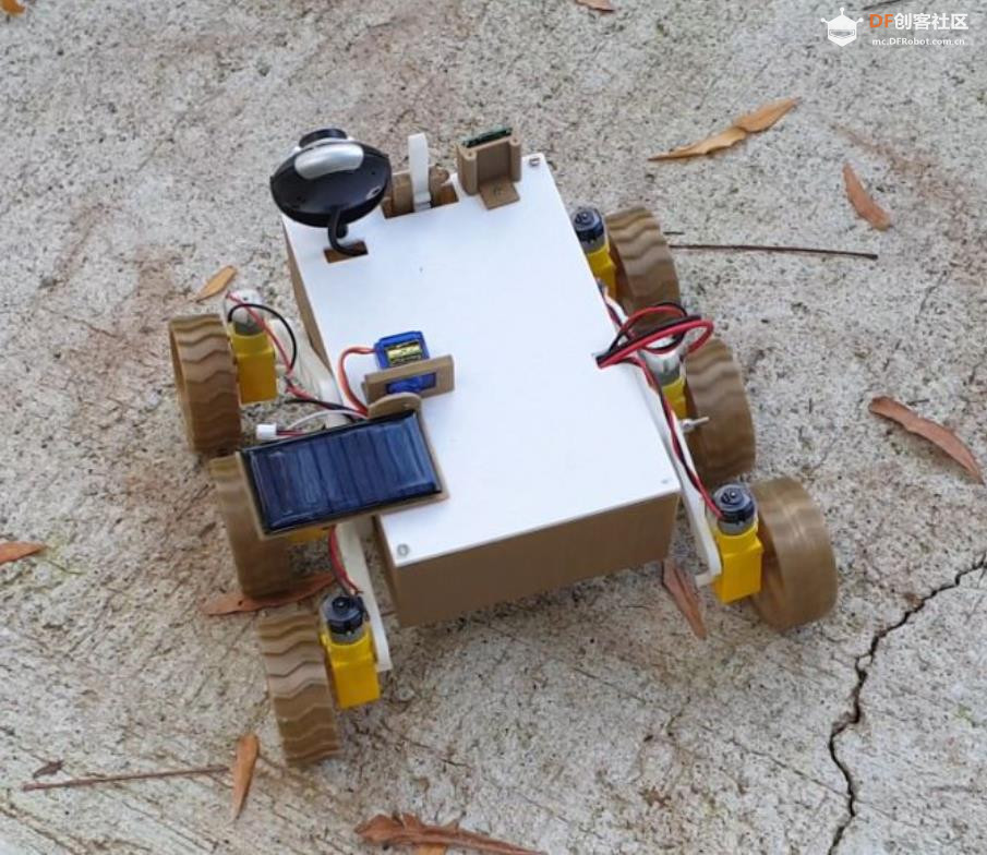 【Arduino 动手做】月神3号物联网视频月球车图2