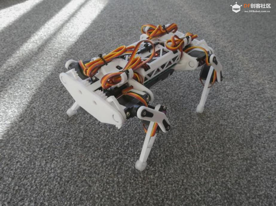 【Arduino 动手做】ESP32 波士顿动力 Spot 迷你机器狗图1