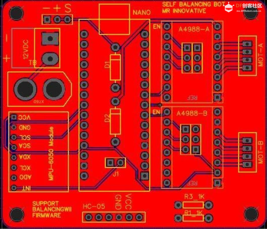【Arduino 动手做】 使用 MPU6050 构建自己的自平衡机器人图2